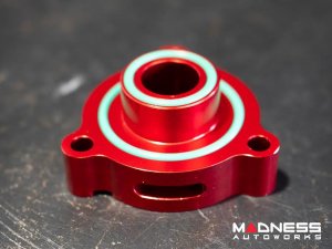 Alfa Romeo Stelvio 2.0L Blow Off Adapter Plate - SILA Concepts - Red